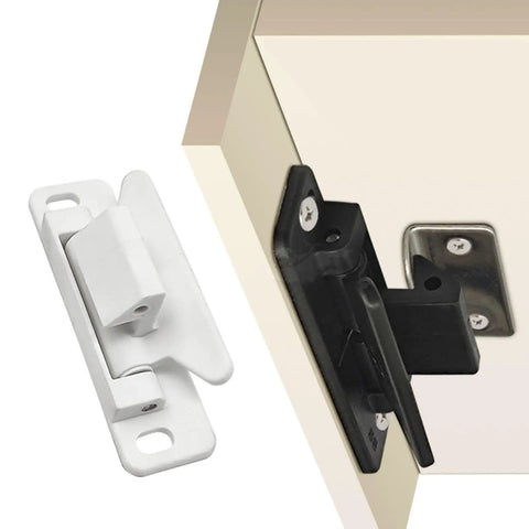 Heavy Duty Magnetic Door Latch For Outdoors, Camper And RV Exterior Use with stainless strike plate and screws