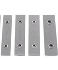 Garage Ready Premium Workshop Grade Precision Machinist Parallels Eighth Inch Thick Five Inch Long ten matched pairs of steel layout blocks.
