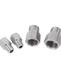 Bulletproof Stainless Steel Pipe Fitting Adapter Metric Thread Coupling High Pressure Industrial Grade M5 M6 M8 M10 assorted sizes