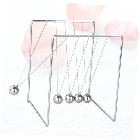 Pendulum Dynamics Energy Balance Desktop Decor Kit for hands-on physics learning with metal balance balls on a desk