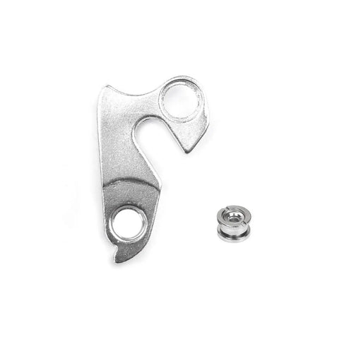 Two Pack Derailleur Hanger 38 CNC Alloy Rear Mech Dropout Replacement for Mountain Bikes No Fuss 6061 Aluminum