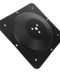 Heavy Duty Furniture Leg Attachment Plates And Table Connector Brackets For Quick Repair And Upgrades Secure Indoor Or Outdoor Table Legs With Rock Solid Metal Mounts No Fuss Install Built Tough, black steel bracket with five bolt holes.