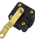 Air Suspension Cab Mount Leveling Valve Kit P3 With Linkage Height Control For Freightliner Heavy Duty Trucks Beefed Up Smooth Ride And Precise Proportional Modulation Replaces BKS KD2510, black valve