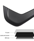 Mazda CX 50 Matte Black Rear Window Trim Molding Covers ABS Injection Molded D Pillar with material layers detail.