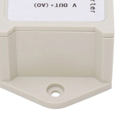 PWM To Voltage Module For Industrial Automation, 0-10V Analog Output with 24V Input, corner view showing mounting hole