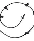 Rear Right Abs Wheel Speed Sensor For Subaru Forester And Crosstrek, black wiring harness with connectors, precise fitment for effective tracking.