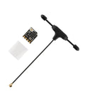RP1 ExpressLRS FPV Receiver 2.4GHz Nano RX Module with 65mm UFL T Antenna for Tiny Whoop Drones and Fixed Wing RC Planes