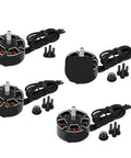 Beefy 900KV 1050KV Brushless Motors For 4S To 6S RC Drones, 6-9 Inch Props, FPV Quadcopters, 4-Pack, includes screws and wires