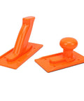 Two Pack High Strength Push Sticks Orange For Table Saw Router Jointer Non Slip Wear Proof Safety Blocks For Woodworking
