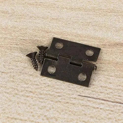 Heavy Duty Auto Self Closing Spring Hinges Durable Metal Hinge Set For Jewelry Boxes Cabinets Closets And Shoe Cabinets 50 Pieces