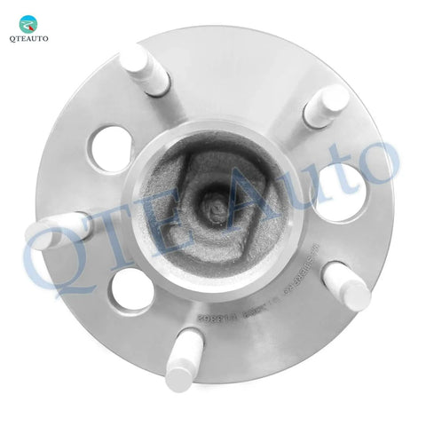 Top view of sealed front wheel hub from set of 4 Front and Rear Wheel Hub Bearing Assemblies for 2000-2005 Cadillac DeVille
