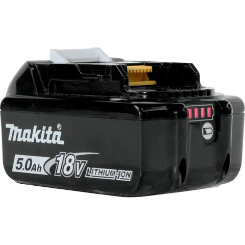 18V LXT Lithium-Ion 5.0Ah Battery With Built-In LED Charge Indicator, delivers up to 65 percent more run time per charge