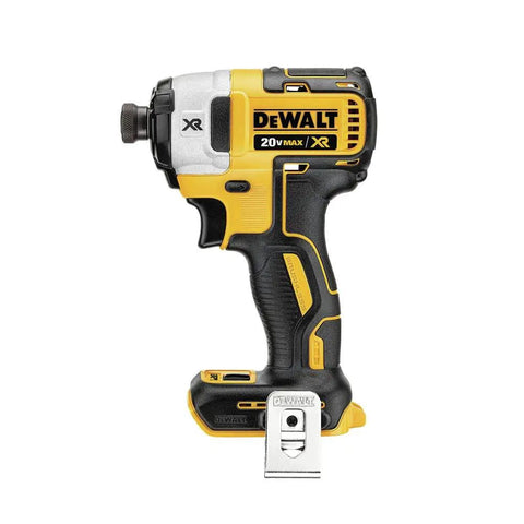 Premium 20V MAX XR Brushless 2 Tool Combo Kit Packing Serious Cordless Punch For Heavy Duty Drilling And Precision Cutting showing a cordless drill.