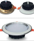 WKNHHL Recessed Lighting Housing Trim Kits, 10-Pack, LED recessed downlight with aluminum trim, various styles.