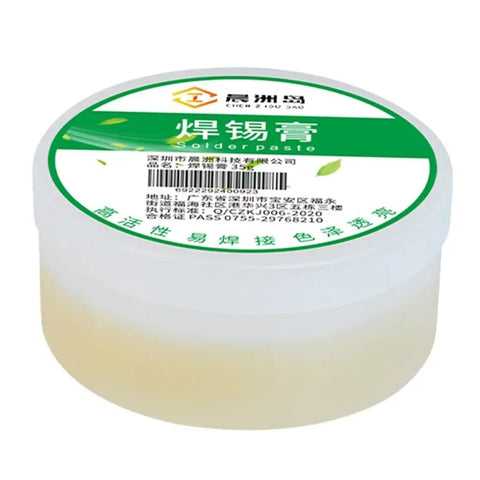 Lead Free Soldering Flux Paste For Precise Joints In Phones And Computer Hardware Repair, Iron Rosin Formula in 10x3 cm container