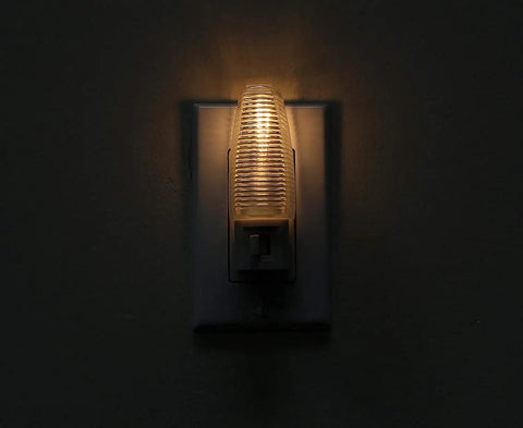 Night Light Wall Plug In With On Off Switch Warm White UL Listed 120V 4W Two Pack Easy Plug In For Hallways Bathrooms Bedrooms And Kitchens
