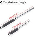 Magnetic Screw Drive Guide Drill Bit Tip Holder And Pro Grade Screwdriver Bit Holder with 200mm and 120mm extension bars.