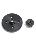 Beefed Up 7075 Aluminum Differential Case With Hardened 45 Steel Differential Spur Gear And Bevel Gear For One Tenth Tamiya