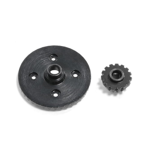 Beefed Up 7075 Aluminum Differential Case With Hardened 45 Steel Differential Spur Gear And Bevel Gear For One Tenth Tamiya