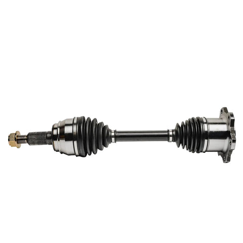 Built Different Front CV Axle Shafts Pair Engineered Rock Solid For 4X4 Rigs Loaded With Six Lug Setups Fits Chevy Silverado 1500 Tahoe 2007 2020 No Abs Hub, side view