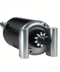 Starter Motor Replacement For Cub Cadet 7000 Series Engines 20HP To 27HP Fits LT1045 LT1050 GT1554 I1046 LTX-1050 LTX-1046 XT1 XT2 RZT-50 Direct Bolt In Easy Install Heavy Duty Performance, showing metallic housing and pinion gear.