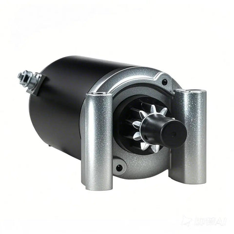 Starter Motor Replacement For Cub Cadet 7000 Series Engines 20HP To 27HP Fits LT1045 LT1050 GT1554 I1046 LTX-1050 LTX-1046 XT1 XT2 RZT-50 Direct Bolt In Easy Install Heavy Duty Performance, showing metallic housing and pinion gear.