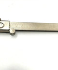 VMRG Non-Digital Vernier Caliper | Metric & Imperial Measuring Tool | Precision Manual Caliper for Inside, Outside, Depth & Step Measurements | Steel Plated Body on white background.