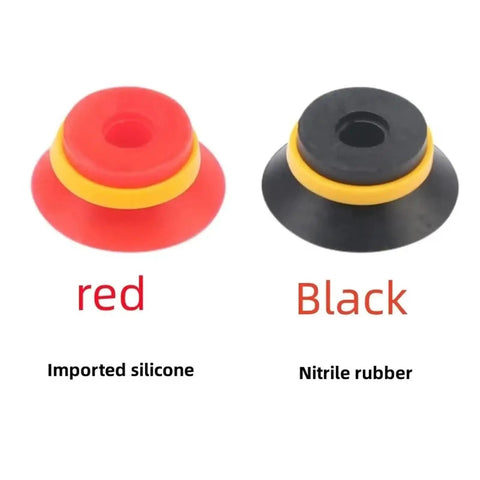 Heavy Duty Manipulator Vacuum Chuck F15 To F50 Grass Green with red imported silicone and black nitrile rubber cups