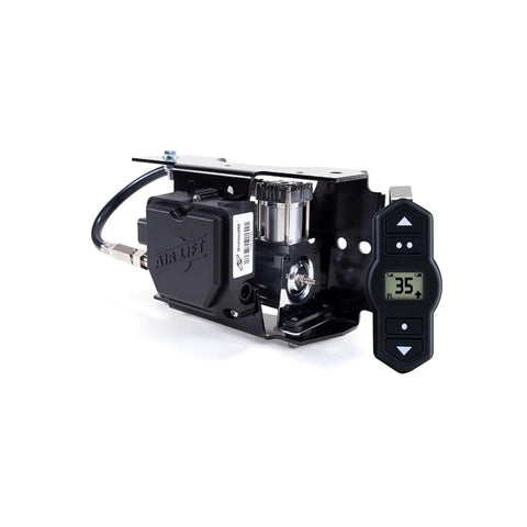 Premium Rock Solid Heavy Duty Air Spring Kit And Wireless Compressor with control panel for Toyota Tundra, 2022-2026.