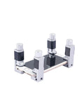 4 Pack Adjustable Screen Repair Clamp Kit For Phones And Tablets Includes Screen Fastening Clips and Screwdriver Tools in use