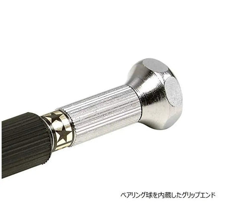 Hella Tight Fine Pin Vise Tool Secures Micro Drill Bits Dead On For Scale Model Kits Solid Nickel Brass Handle detail, ergonomic grip.