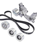 Premium Drive Belt Tensioner Idler Pulley Kit Fits Tacoma Tundra Fj 2007 2008 2009 Fixes Slow Noise And Slack Problems Fast To Keep Engine Running Smooth Like Butter Without Breaking Down Gives Peace Of Mind.