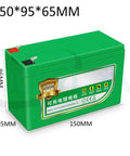Built Like A Tank 12V Lithium Battery Backup Power Supply For Cars Trucks Rvs And Trailers Plug And Play Rechargeable Li Ion Pack, 150x95x65MM, green.