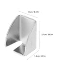Sturdy Metal Shelf Brackets And Clips For Office Cabinets Iron Shelf Supports dimensions 1.5cm x 2.1cm x 1.3cm