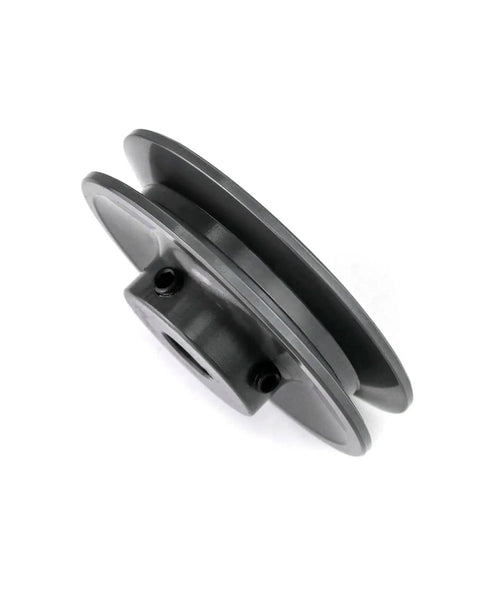 Built Tough V Belt Pulley 3.95 Inch Outside Diameter With Five Eighths Inch Bore Single Groove For V Belt 4L A AX Cast Iron