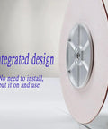 Heavy Duty Rotating Turntable Lazy Susan for kitchen with silent bearings, close-up of integrated design and metal base.