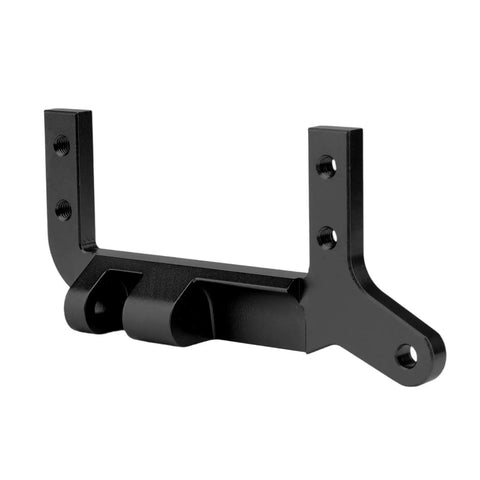 4 Link Servo Mounts for TRX4 Crawler Upgrade With Panhard Bar Replacement, 4 Link Suspension Conversion, Integrated Servo On Axle, CNC Aluminum Construction, Black Finish close-up