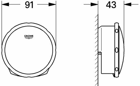 Cool Sunrise Brushed Tub Filler Faucet With Integrated Waste And Overflow Drain Includes Mounting Hardware And Matching Stopper Plug For A Slick Bathroom Flex Upgrade, top view and side profile dimensions.