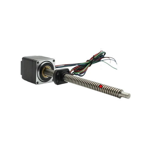 Badass Hybrid Micro Leadscrew Stepper Motor Delivers Kickass 45n Torque And Tight Pixel Perfect Positioning For Serious Botting And Automation Crafts Featuring Robust Coils For Silent Cool Operation On Fast Prototyping And Hobby Boards