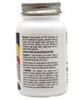 Side view of All Purpose Thread Sealant With PTFE For Threads Minus 65 To 300 Degrees Fahrenheit 4 Oz Brush Top Bottle