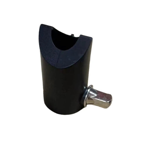 Super Secure Metal Electronic Drum Cymbal Stopper And Rotation Adjuster, durable black metal adapter for cymbals.