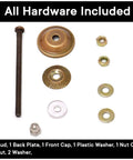 Hardware pieces for Six Pack Floral Designer Ceramic Cabinet Knobs And Drawer Handles Set For Dressers And Cabinets