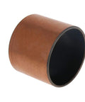 Built Different Bronze Composite Sleeve Bearing With Straight Up 55mm Bore And 60mm Outer Diameter viewed from the side.