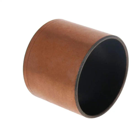 Built Different Bronze Composite Sleeve Bearing With Straight Up 55mm Bore And 60mm Outer Diameter viewed from the side.