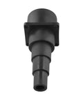 Dust Collection Tool Adapter For Shop Vac And Wet Dry Vacuum Cleaner, flexible soft plastic, fits hose diameters from 1 to 2.5 inches.