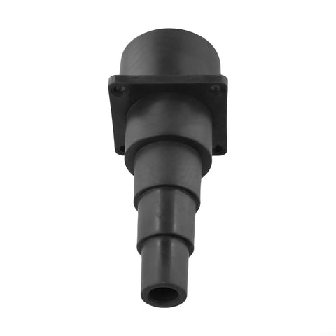 Dust Collection Tool Adapter For Shop Vac And Wet Dry Vacuum Cleaner, flexible soft plastic, fits hose diameters from 1 to 2.5 inches.
