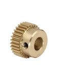 Heavy Duty Bevel Gear Pinion And Mechanical Spur Gear Kit With Copper Brass Construction 0.5M To 32T Bore Options 4 To 8 Mm Mini Worm Gear