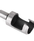 Close-up view of a single cutter from the Badass 8 Piece Wood Plug Cutter Set Made From Heavy Duty Carbon Steel.