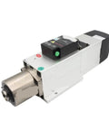 Hardcore Heavy Duty 4.5kw BT30 Automatic Tool Changer CNC Spindle Kit Air Cooled Square ATC Motor Assembly with VFD Inverter.