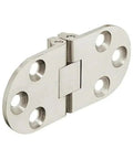 Close-up of Two Pack Folding Table Hinges Self Supporting Cabinet Door Hinges Flush Mounted for Cabinets Space Saving DIY Hardware